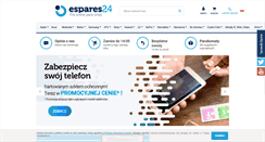 Desktop Screenshot of espares24.com